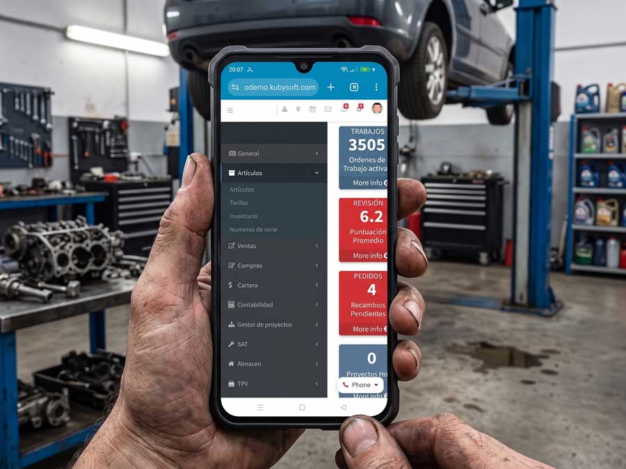 App móvil taller mecánico