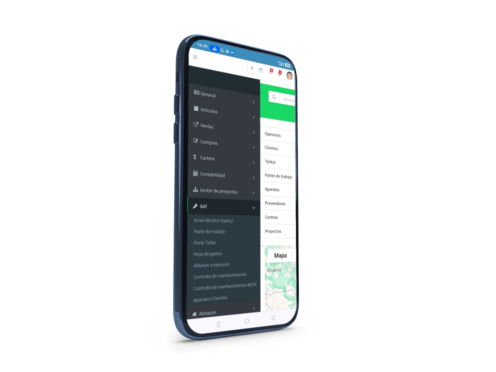app movil para tecnicos