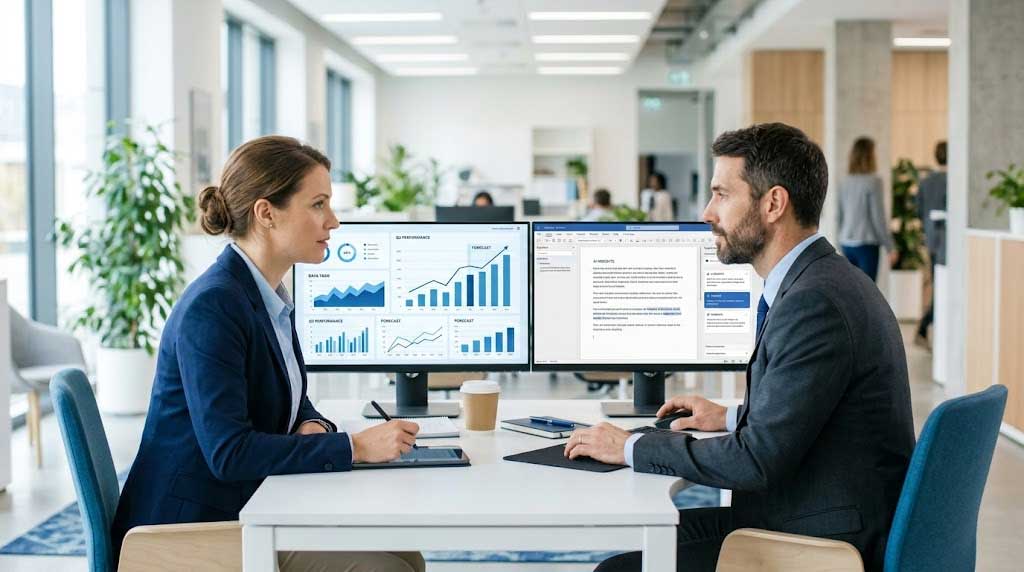 Comparativa de IA generativa vs IA predictiva para empresas