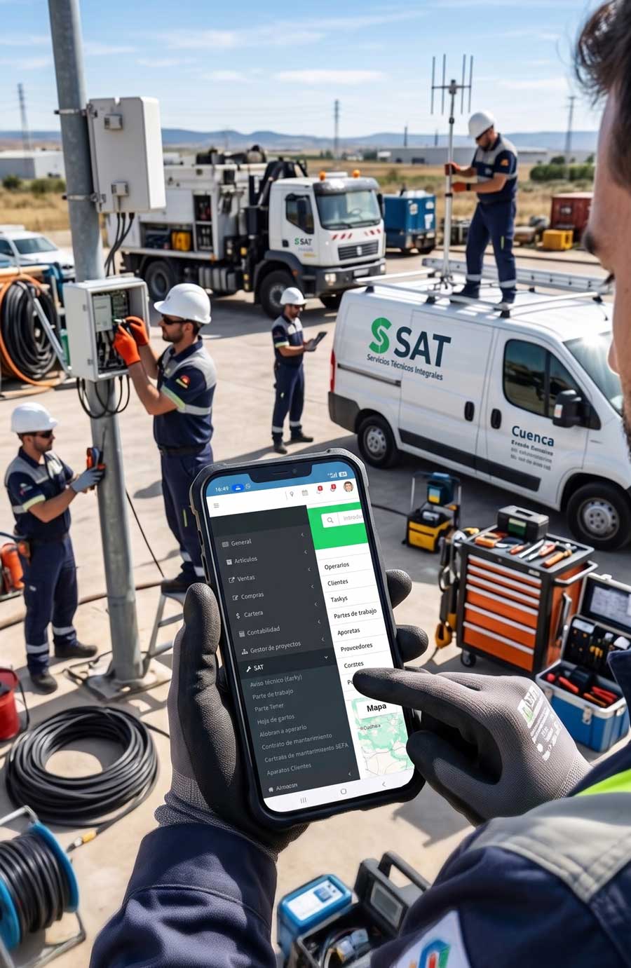 app movil SAT
