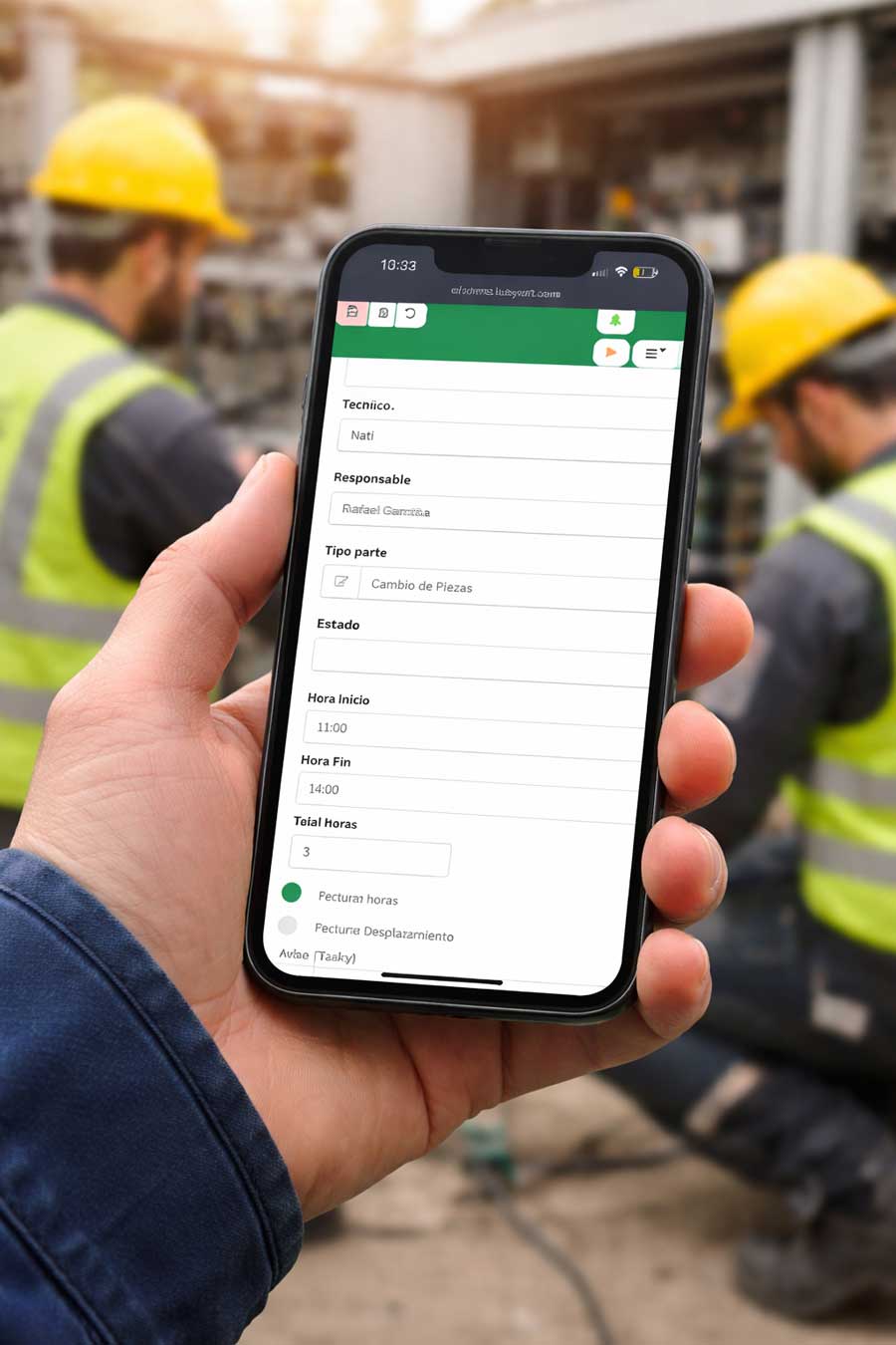 App para técnicos