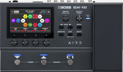 MULTIEFECTOS GUITARRA/BAJO BOSS GX10