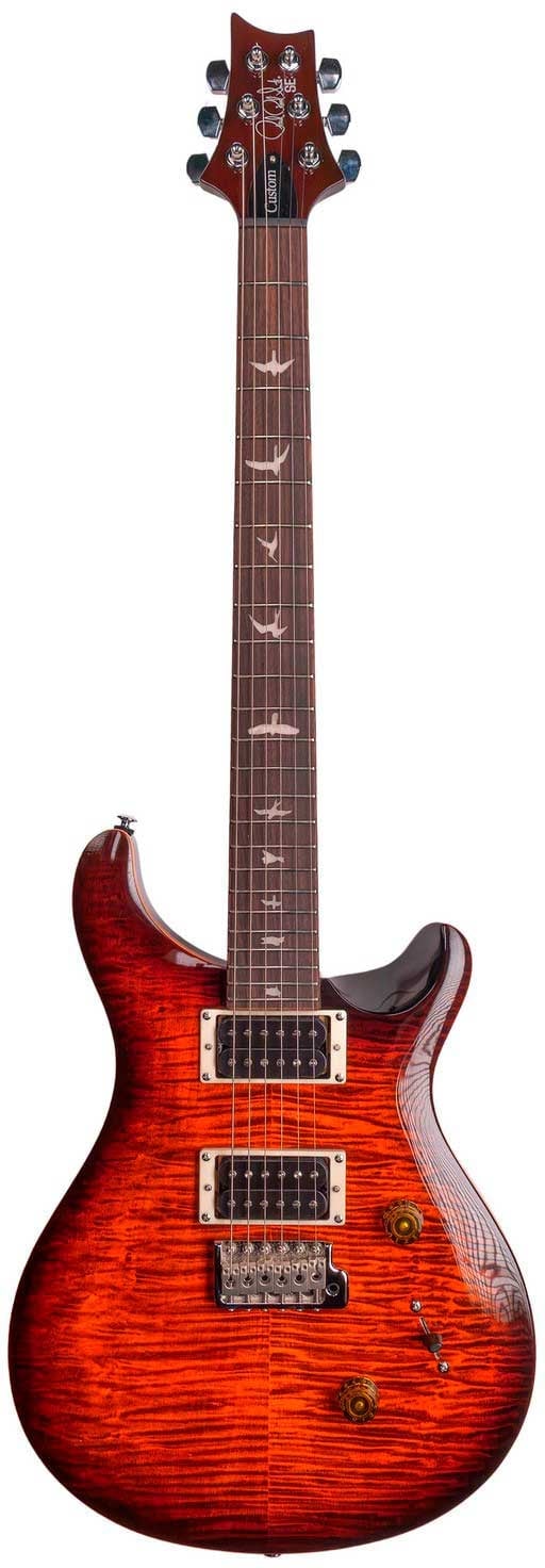 GUITARRA ELECTRICA PRS SE CUSTOM 24 ORANGE TIGER SMOKEBURST LTD. ED.