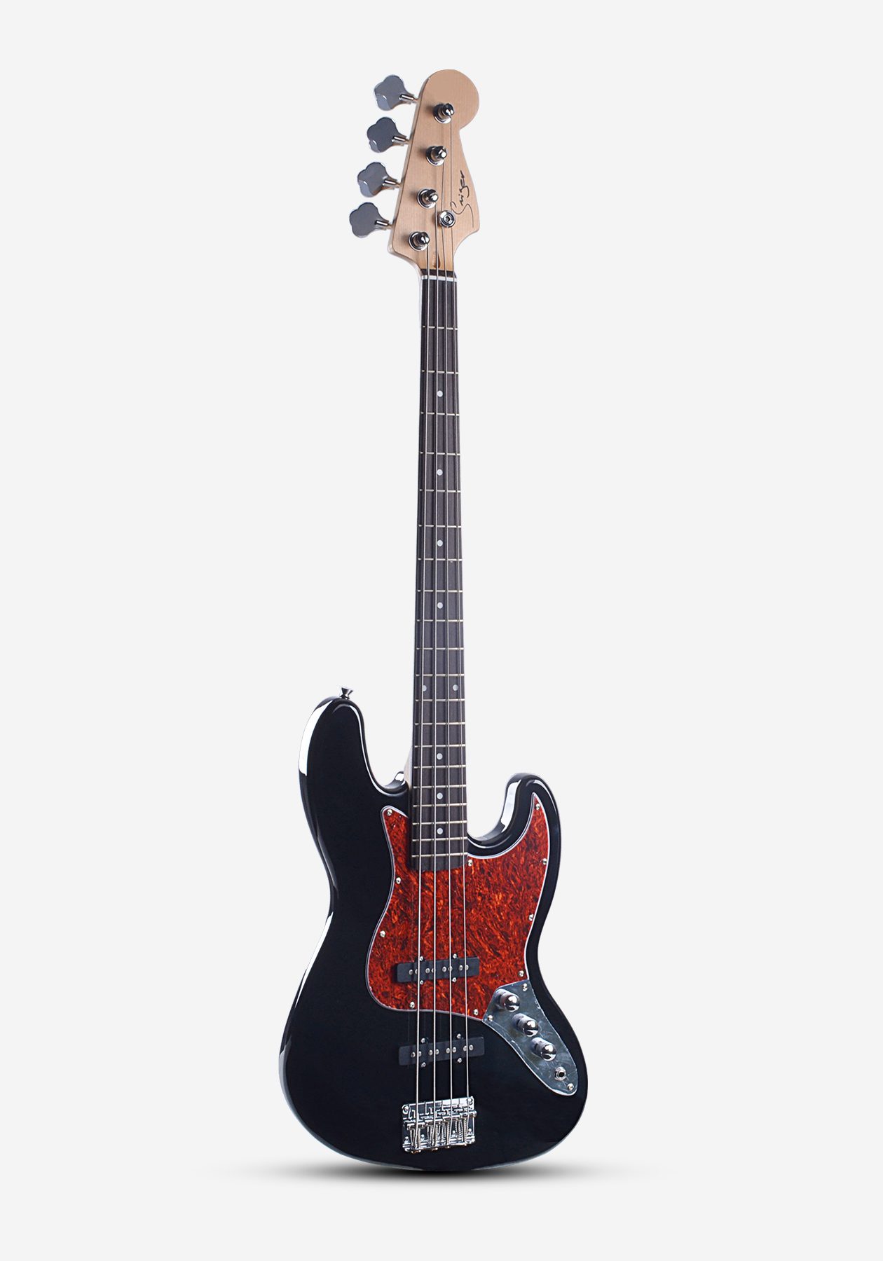 BAJO ELECTRICO SMIGER JB02-BK BLACK CON FUNDA