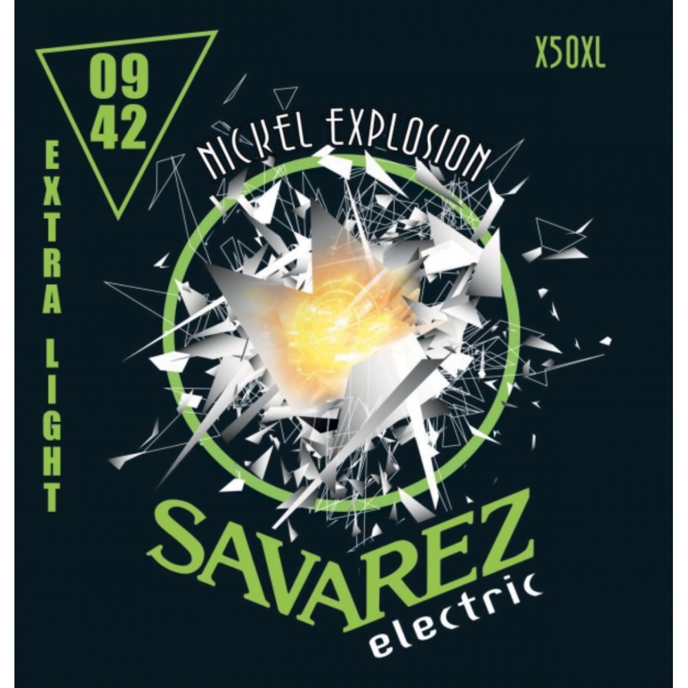 JUEGO CUERDAS GUITARRA ELECTRICA SAVAREZ EXPLOSION X50XL 09/42