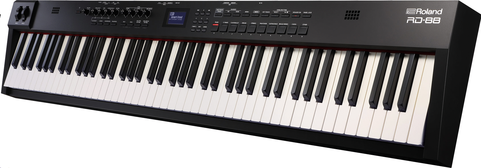 Roland F107 BKX 88 teclas, Piano Digital