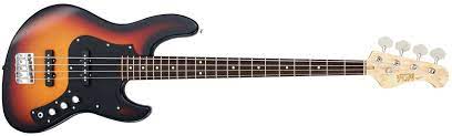 BAJO ELECTRICO FGN FUJIGEN BOUNDARY BMJ-R SUNBURST MADE-IN-JAPAN CON FUNDA