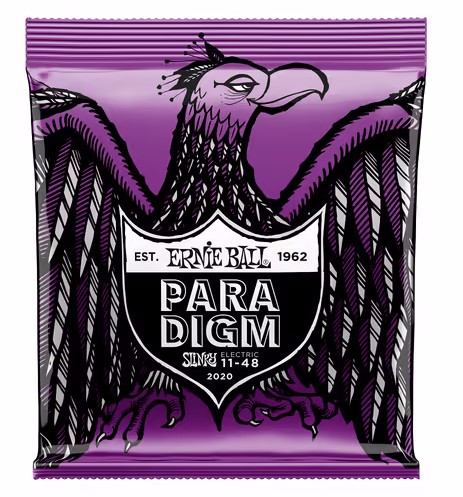 JUEGO CUERDAS GUITARRA ELECTRICA ERNIE BALL 11/48 PARADIGM SLINKY 2020