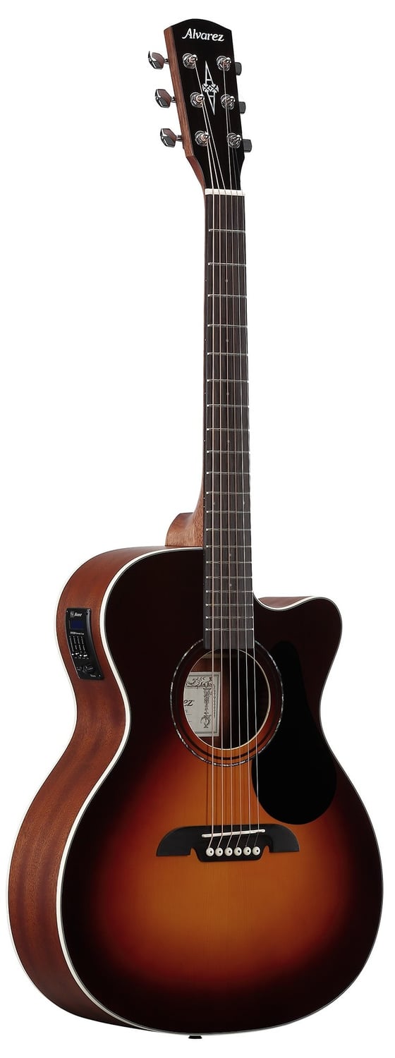 GUITARRA ACUSTICA AMPLIFICADA ALVAREZ REGENT RF26CE-SB SUNBURST CON FUNDA