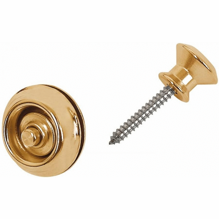 POMOS SEGURIDAD DUNLOP 1032BR DUAL DESIGN DORADO (PAR) STRAPLOK 