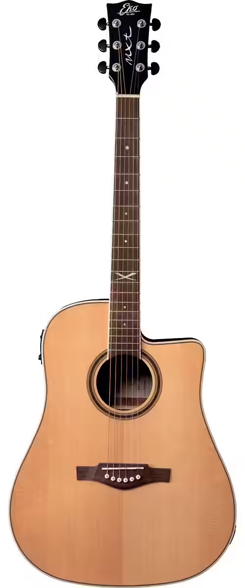 GUITARRA ACUSTICA AMPLIFICADA EKO NXT D100CWE-NAT
