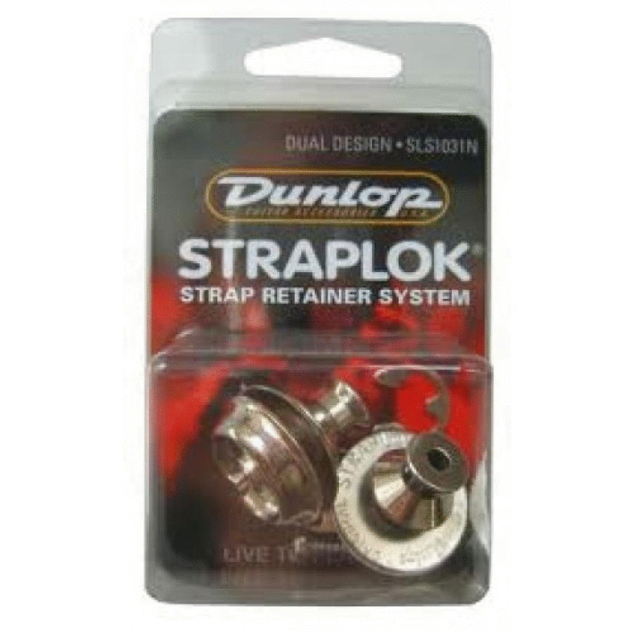 POMOS SEGURIDAD DUNLOP 1031N DUAL DESIGN CROMADO (PAR) STRAPLOK 