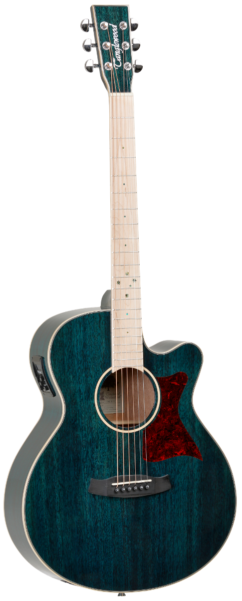 GUITARRA ACUSTICA AMPLIFICADA TANGLEWOOD TW4BLA AGUAMARINA WINTERLEAF BLONDE 