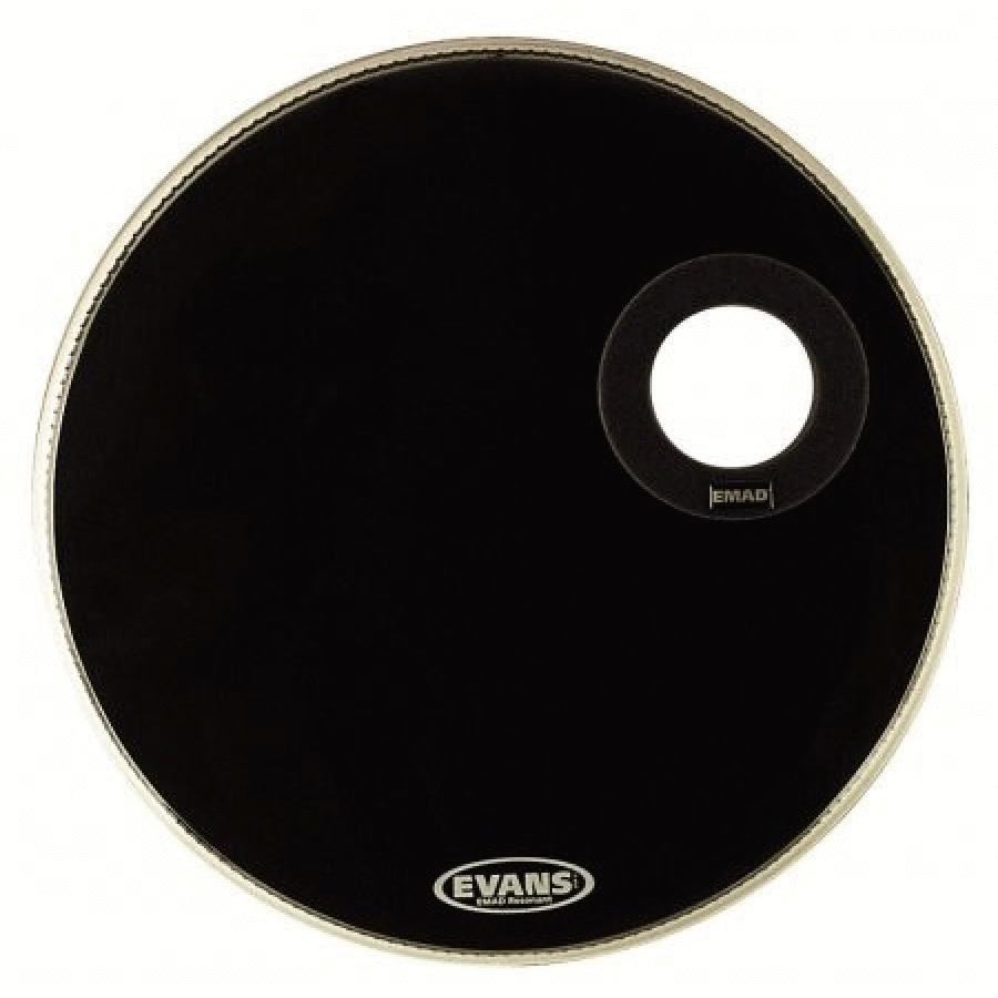 PARCHE BOMBO EVANS BD20REMAD RESONANTE BLACK
