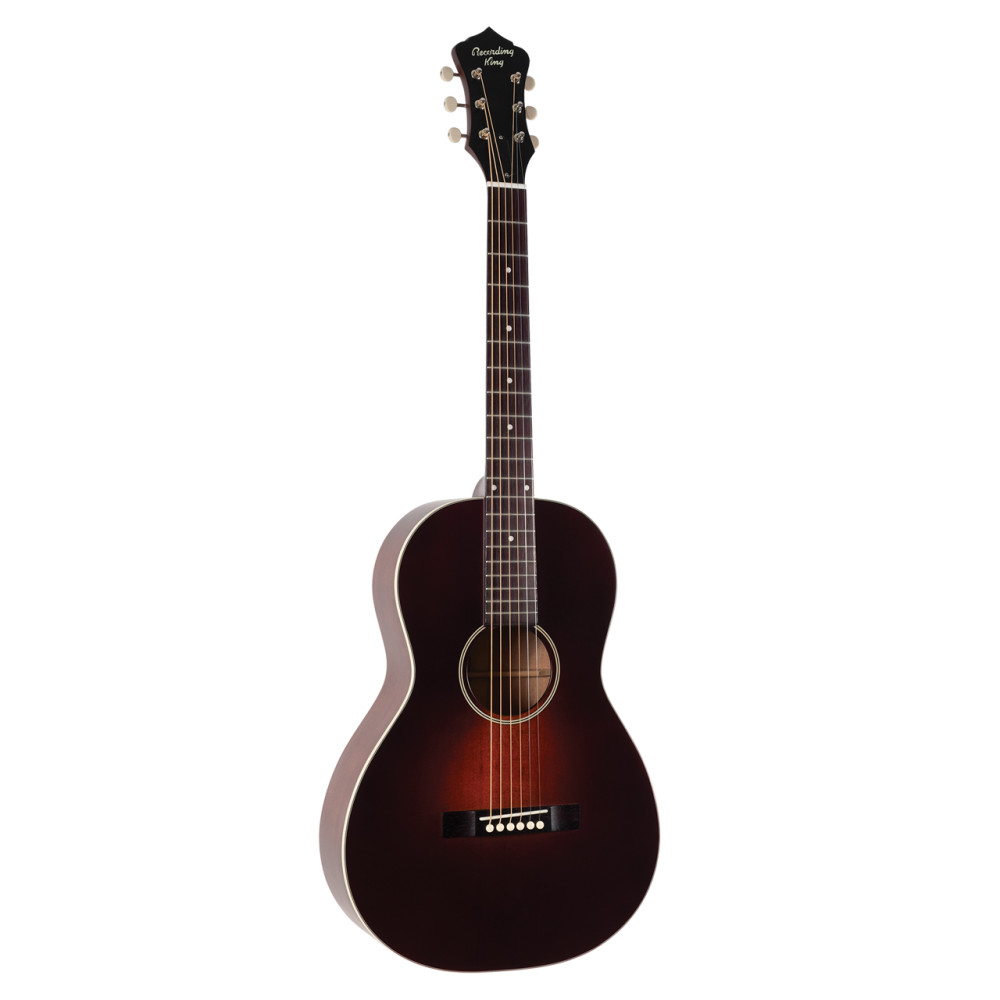 GUITARRA ACUSTICA AMPLIFICADA RECORDING KING RPS-11-FE3-TBR TODA SOLIDA