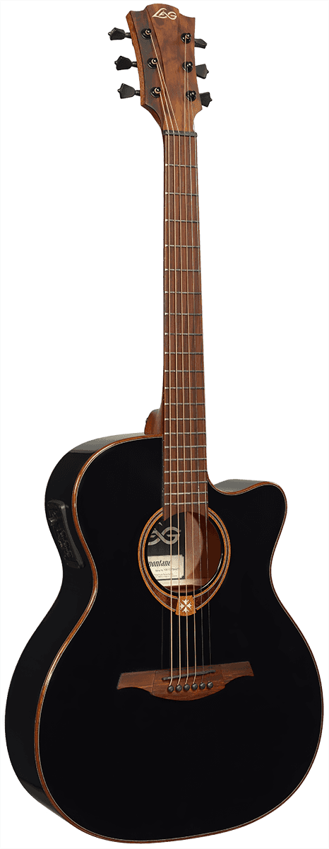 GUITARRA ACUSTICA AMPLIFICADA LAG T118ACE-BLK NEGRO