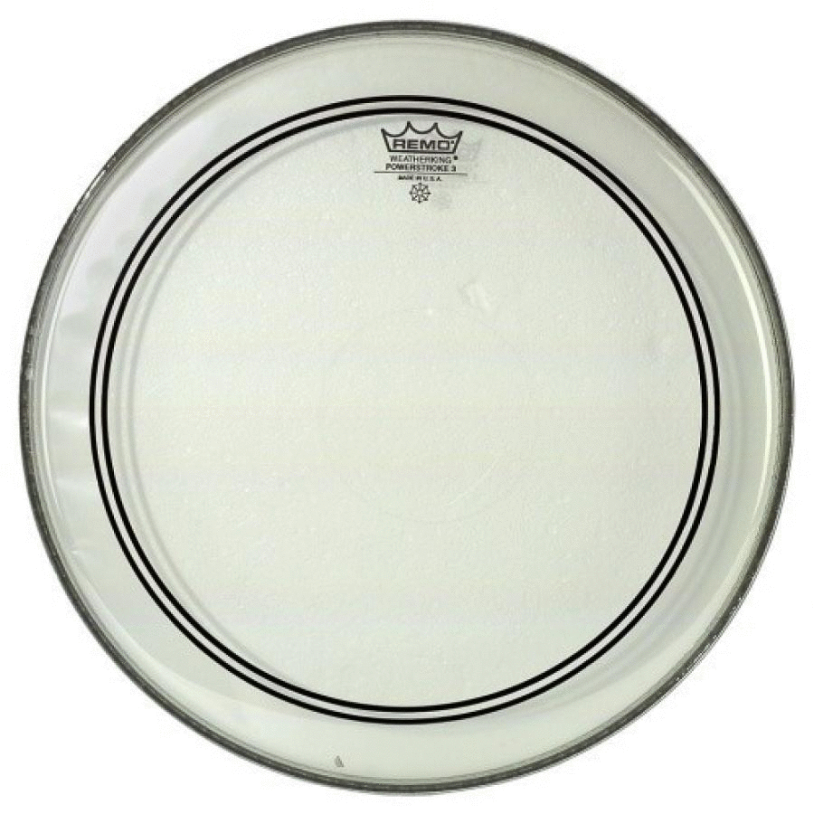 PARCHE BOMBO REMO P3-1320-C2 CLEAR POWERSTROKE-3