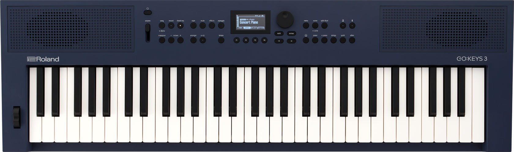 TECLADO ROLAND GOKEYS 3 MIDNIGHT BLUE
